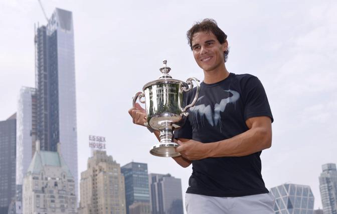 L'ultimo trionfo, per ora, del 2013  a New York. Con il successo in finale su Novak Djokovic, Nadal lancia l'assalto al vertice della classifica Atp. Ansa